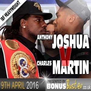 Anthony Joshua V Charles Martin Boxing Betting tips